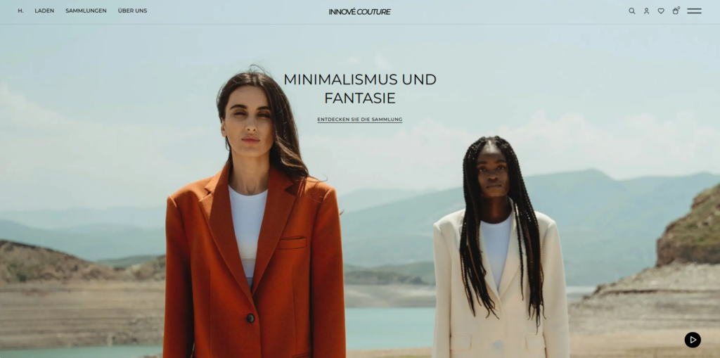 Abgeschlossenes Website-Projekt der Werbeagentur Goal Office für ein Modehaus im Raum Freudenstadt.